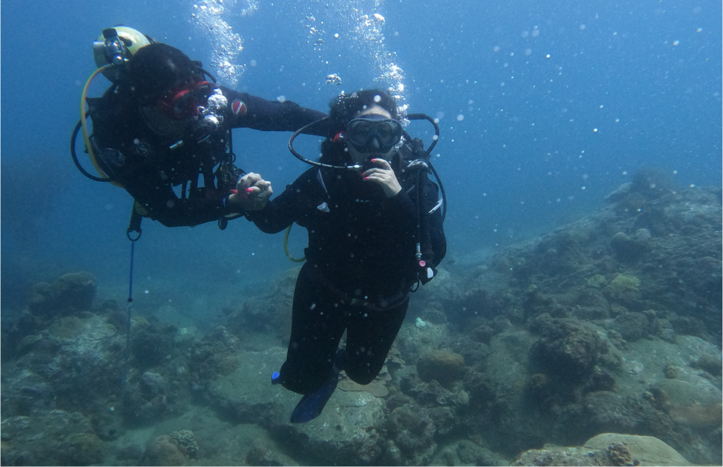 mini curso de buceo en Santa Marta